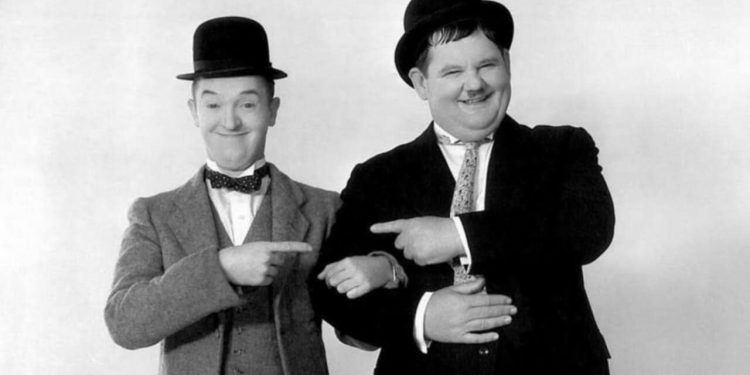 Stanlio e Ollio: in arte Stan Laurel e Oliver Hardy