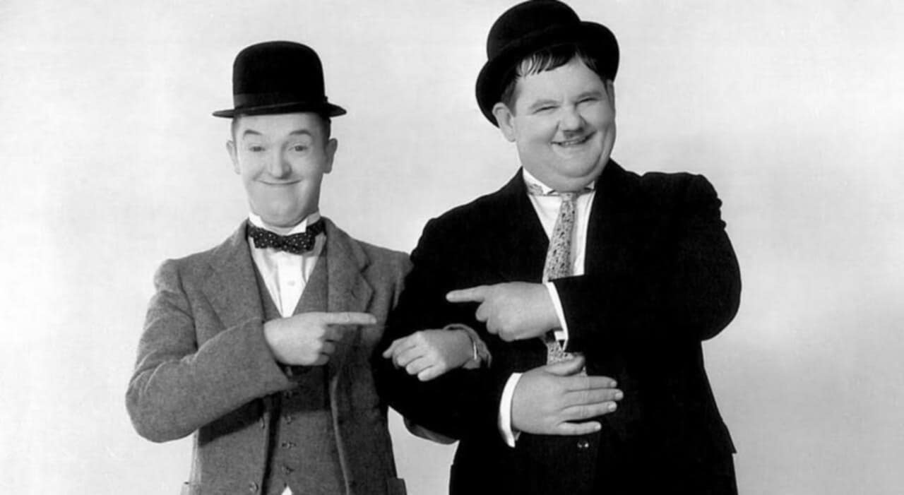 Stanlio e Ollio: in arte Stan Laurel e Oliver Hardy