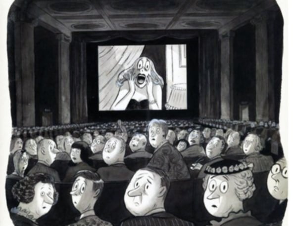 Charles Addams e quella visione funerea che ispirò la famiglia Addams