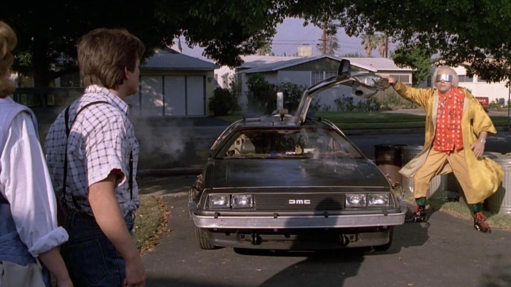 Ritorno al Futuro: la DeLorean, immagine simbolica del viaggio nel tempo